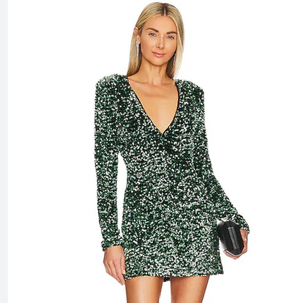 Bardot Lilia sequin mini dress